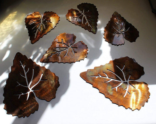 Aspen Leaf Home Décor Set of 6