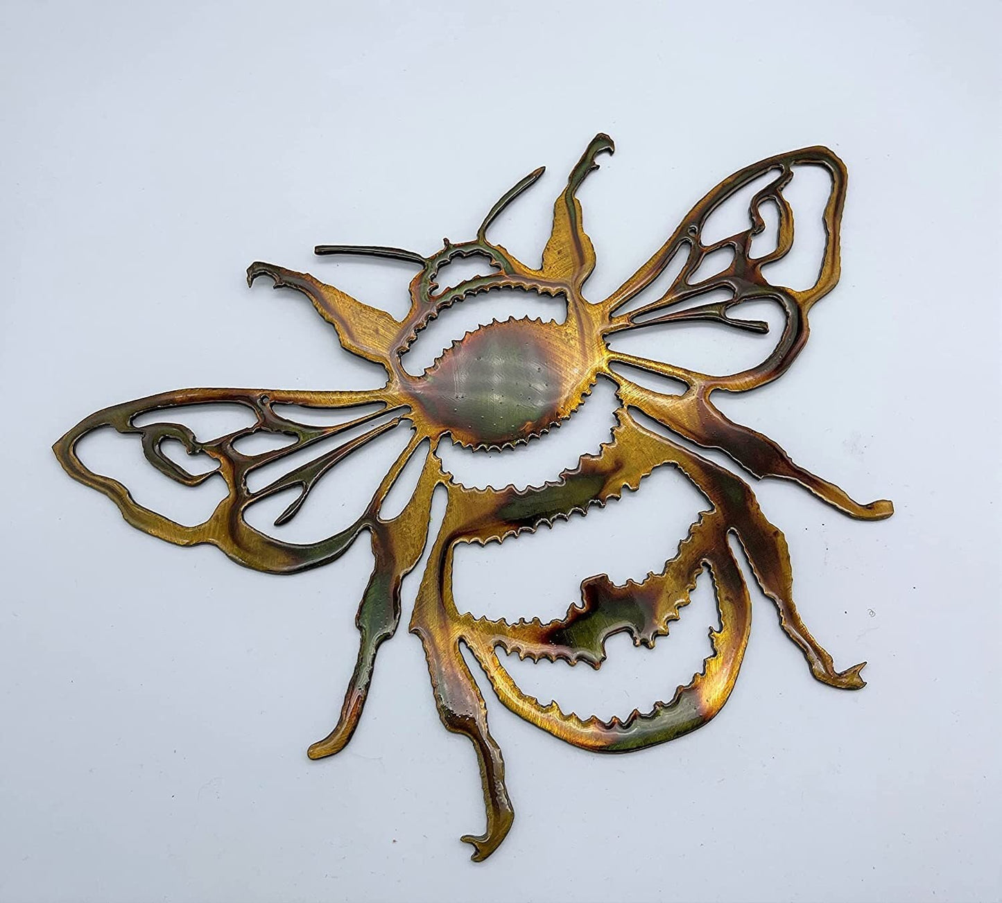 Honey Bee Metal Wall Art Accent