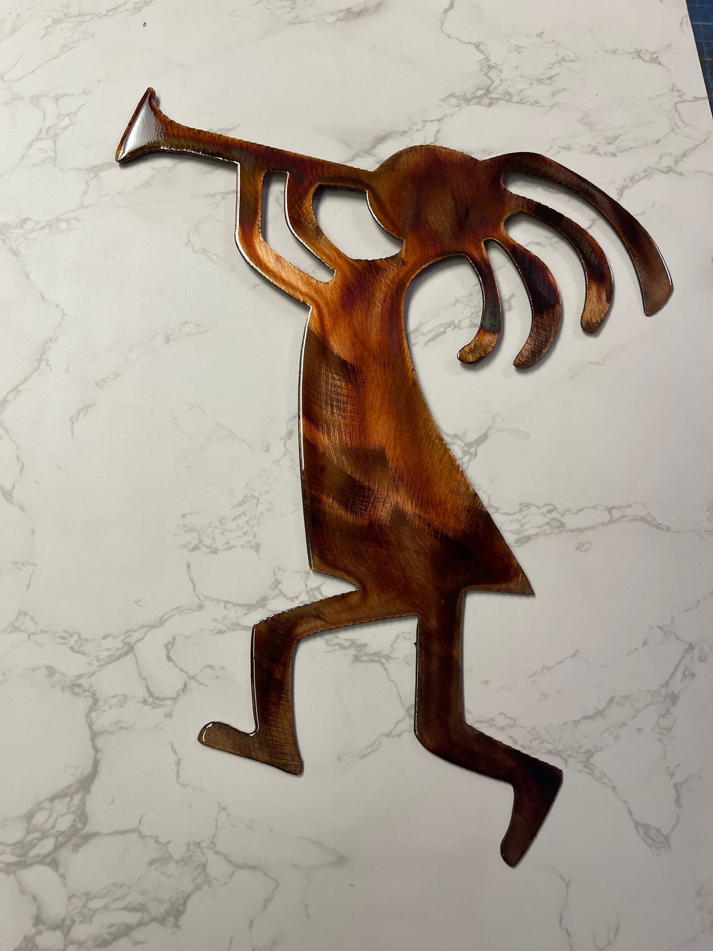 Kokopelli Metal Wall Art Trio