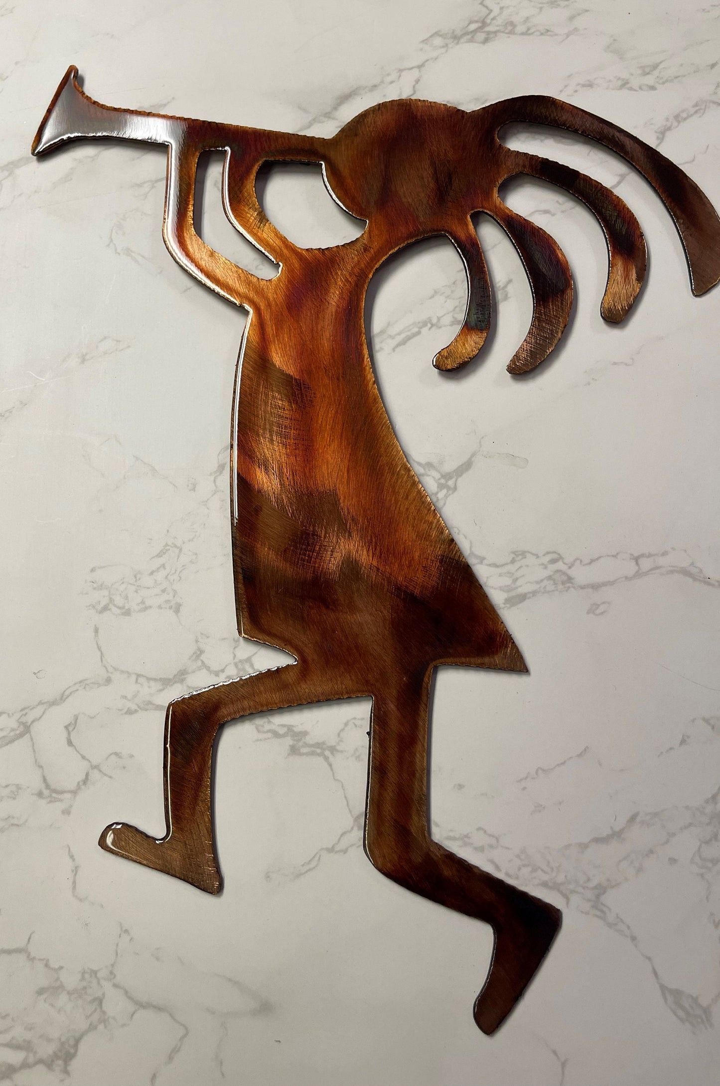 Kokopelli Metal Wall Art Trio