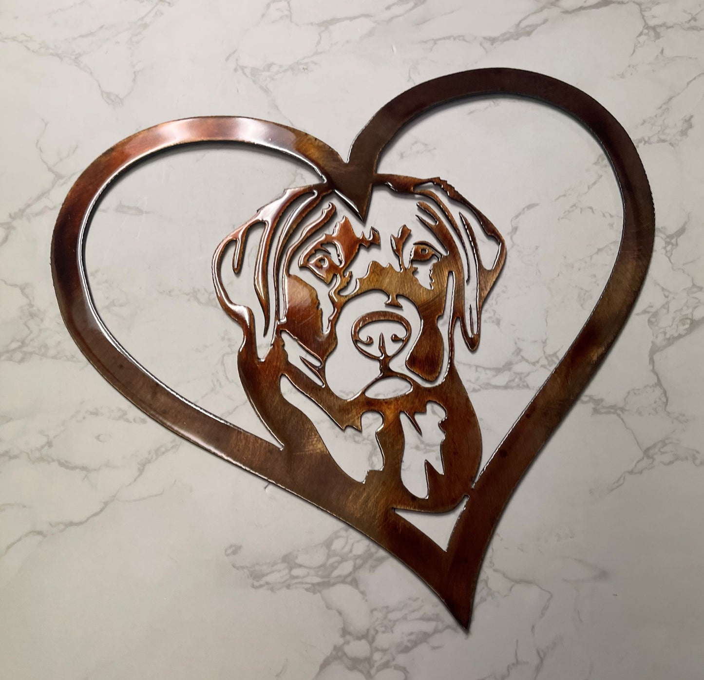 Labrador Metal Wall Art Décor - Handcrafted in the USA