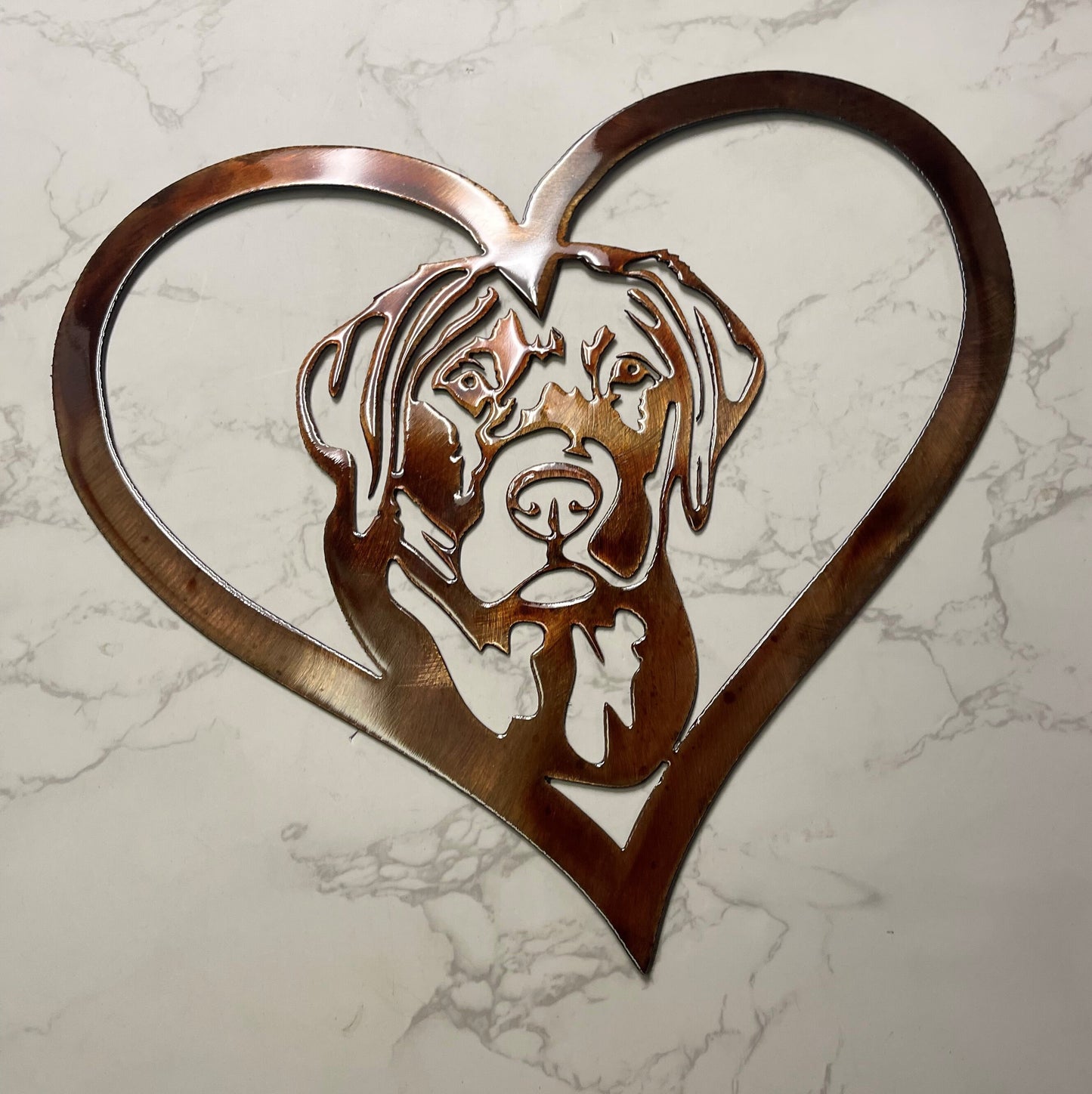 Labrador Metal Wall Art Décor - Handcrafted in the USA