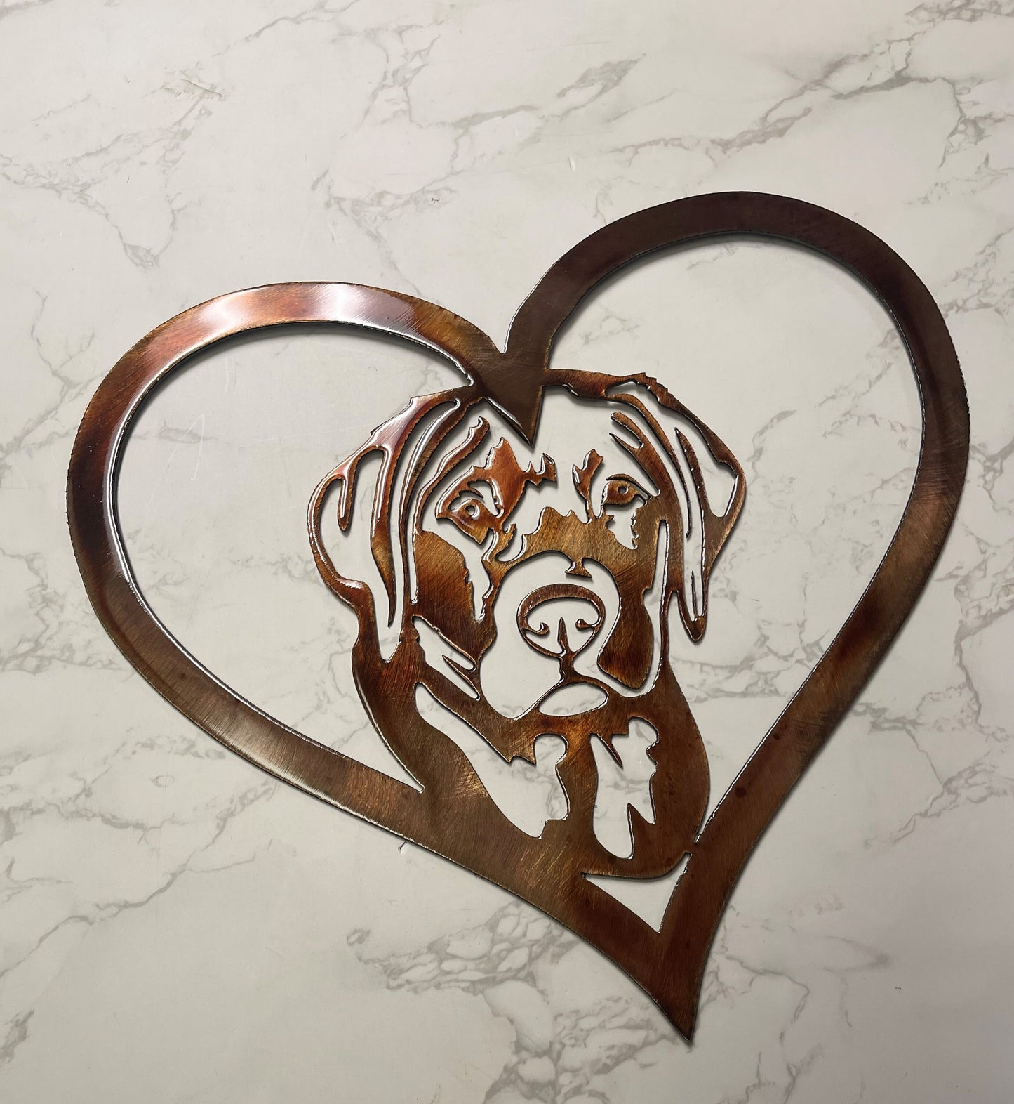 Labrador Metal Wall Art Décor - Handcrafted in the USA