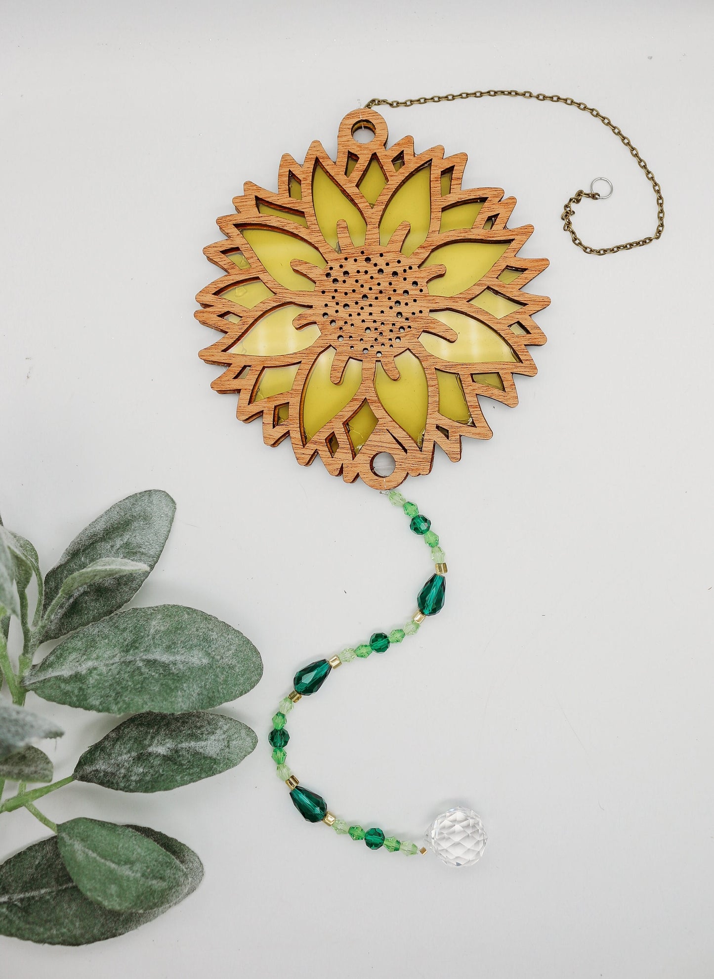 Sunflower Suncatcher Decor