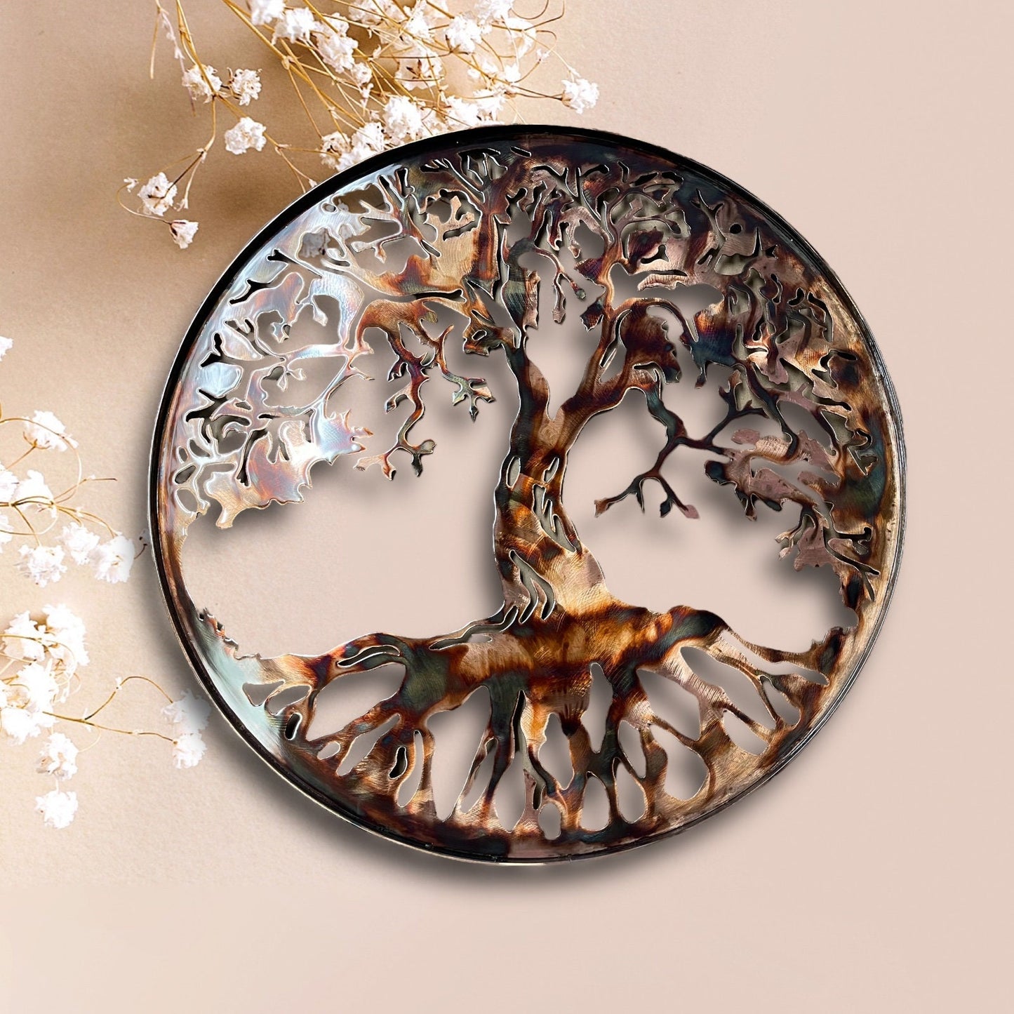 Tree of Life Metal Wall Art available in 2 sizes 24" and 34"