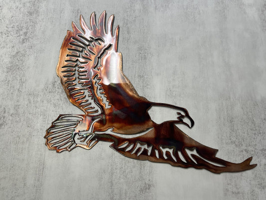 Soaring Eagle - Metal Wall Art