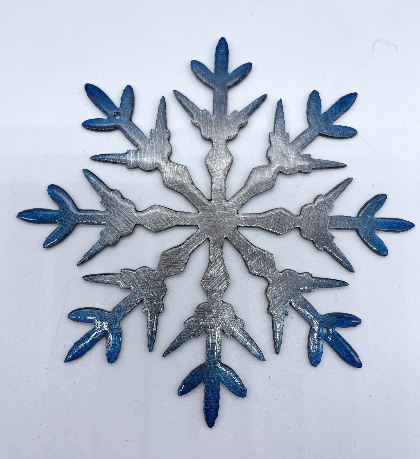 Blue Tinged Winter Wonderland Snowflake 10"/8"/6"